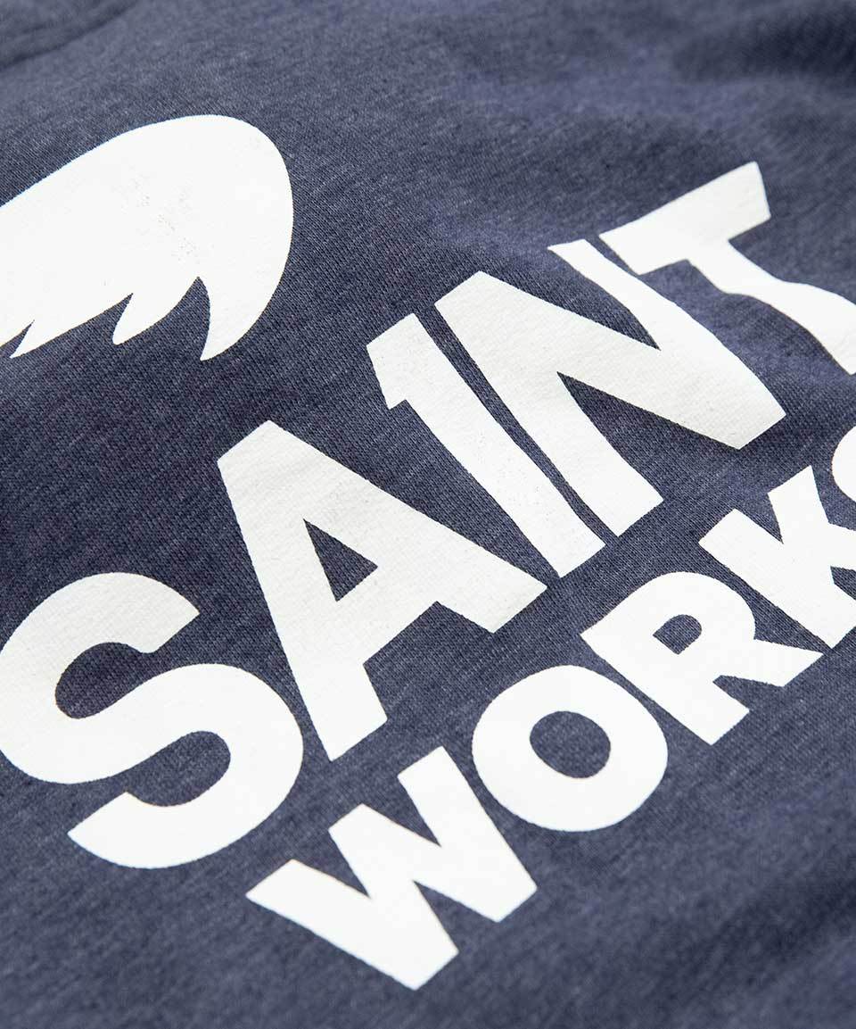 Logo Hoodie - Navy Marle