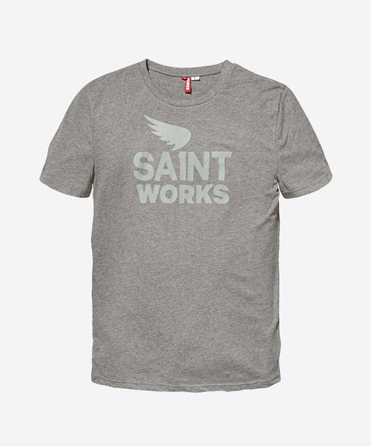 Logo Tee - Charcoal Marle