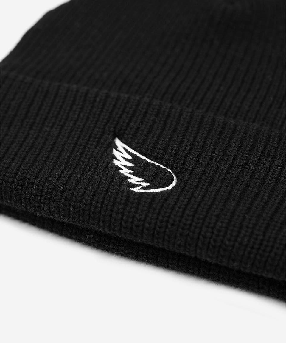 SA1NT No. 1 Skull Beanie - Black