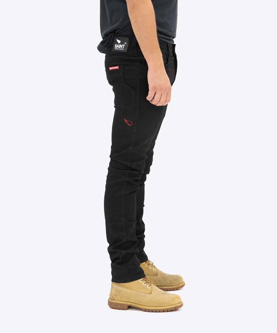 5 Pocket Jeans - Black