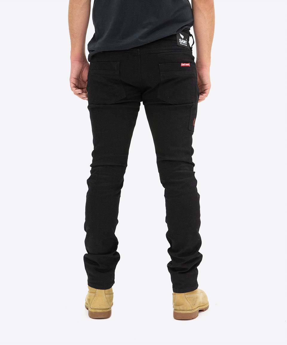 5 Pocket Jeans - Black