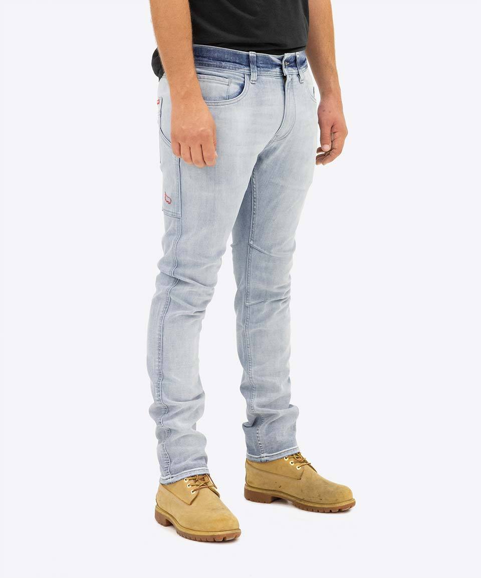 5 Pocket Jeans - Light Bleached